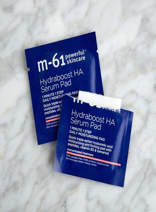 M-61 Hydraboost HA Serum Pad- 30 Treatments- 48 hour moisturizing and firming serum pad with hyaluronic, vitamin B5 & E - Image 3